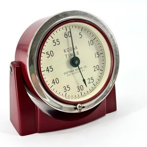 VTG Eastman Kodak Red 60 Min. Darkroom Timer No. 8239